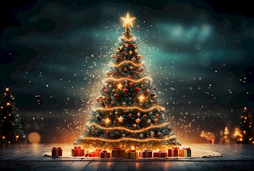 Hathaway Tree Decorating Image