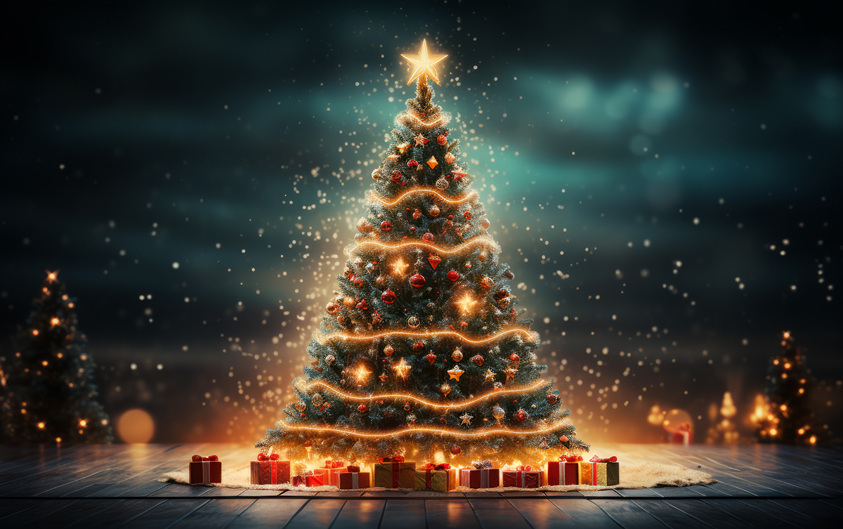 Hathaway Tree Decorating Image