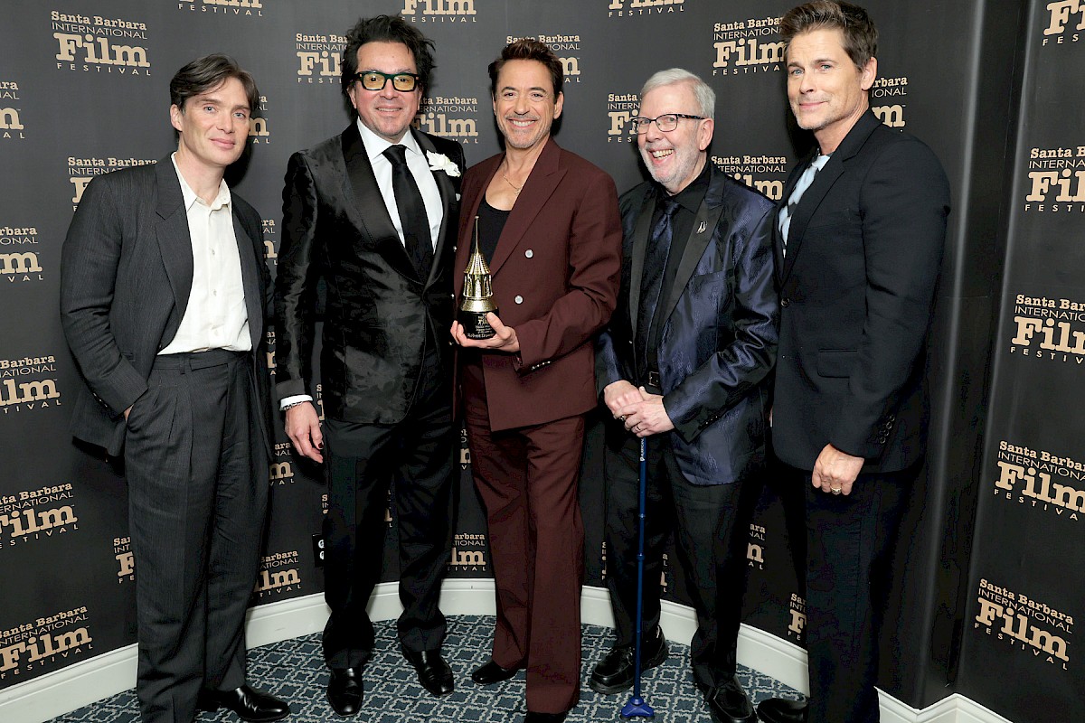 Robert Downey Jr. Receives Maltin Modern Master Award at SBIFF