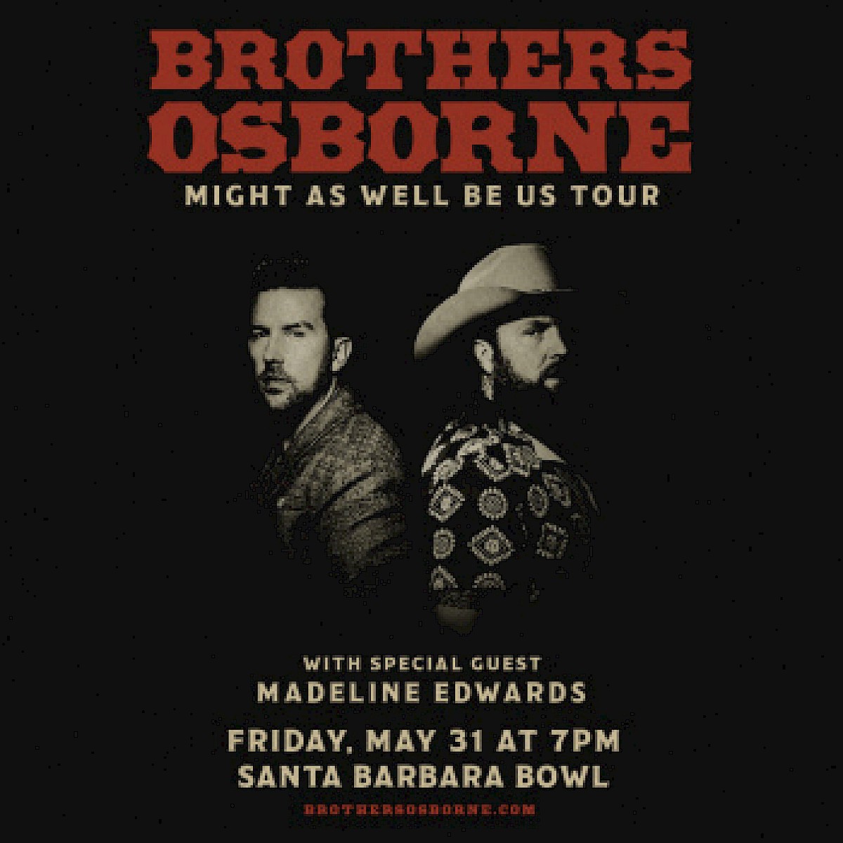 Brothers Osbourne Might As Well Be Us Tour