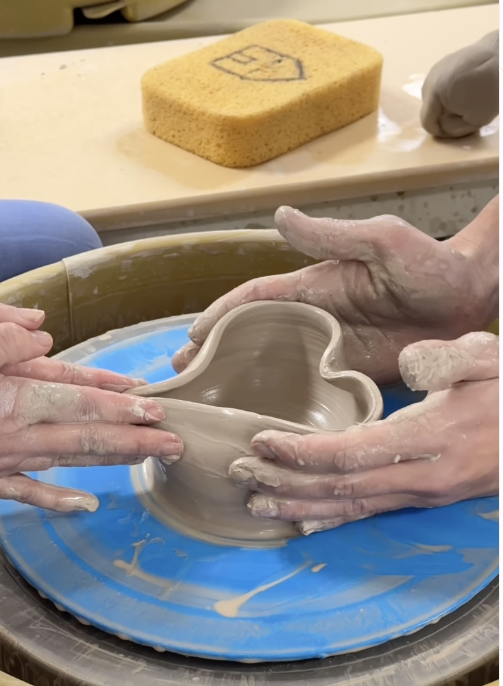 Champagne Toast & Pottery Wheel Fun at MakerHouse Image