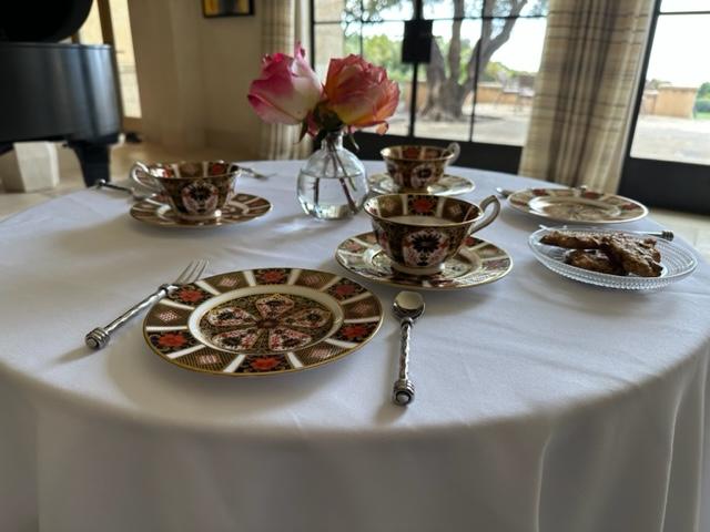 Elegant Afternoon Tea!  Hosted by Jacquie McMahon, Anne Hopkinson, and Ladeen Miller Image