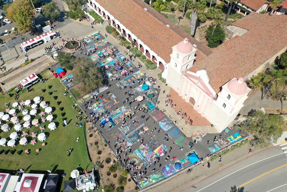 I Madonnari Street Painting Festival