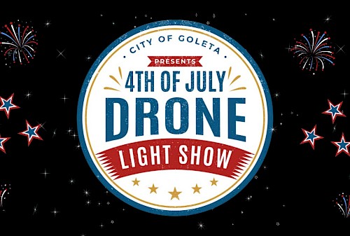Goleta’s 4th of July Drone Light Show Image