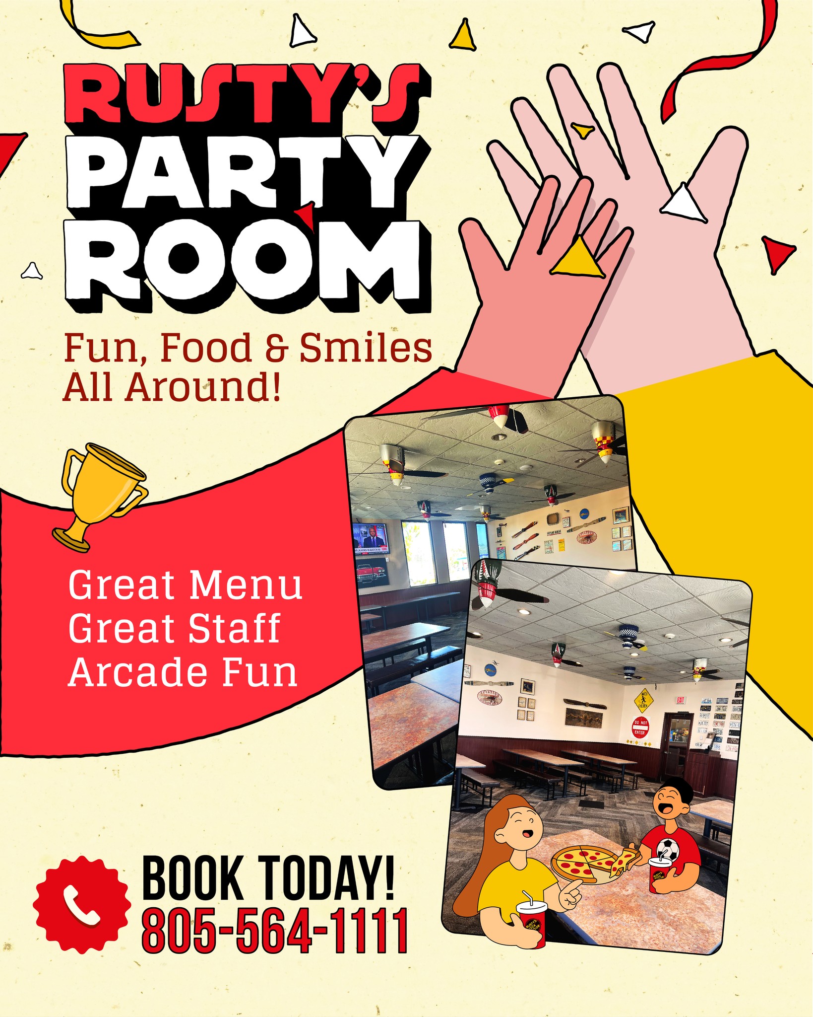 Rusty's Delivers to the Beach Ad