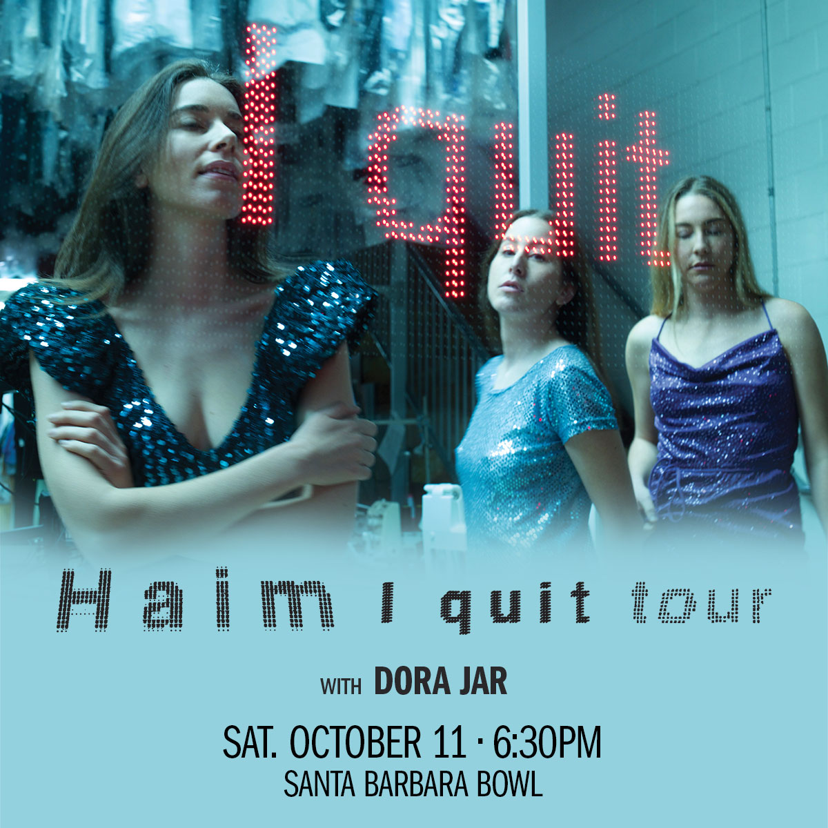 HAIM - I quit tour 2025 Image