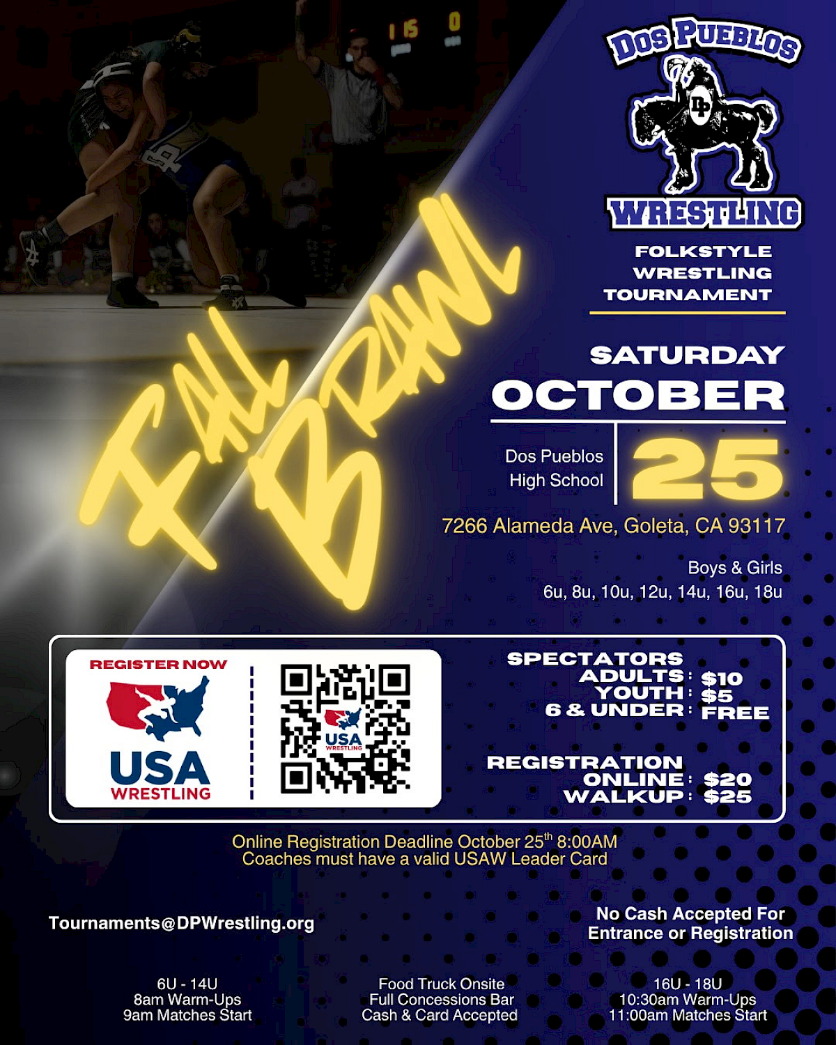 Dos Pueblos Wrestling Fall Brawl
