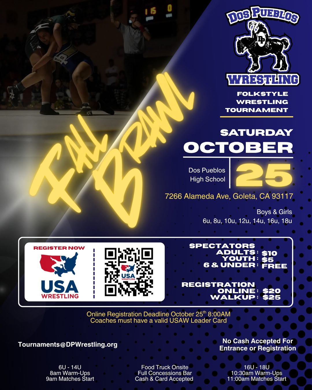 Dos Pueblos Wrestling Fall Brawl Image