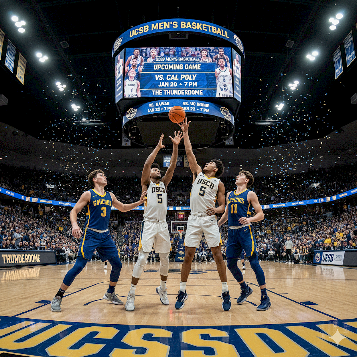 UCSB Men's Basketball vs UC Davis