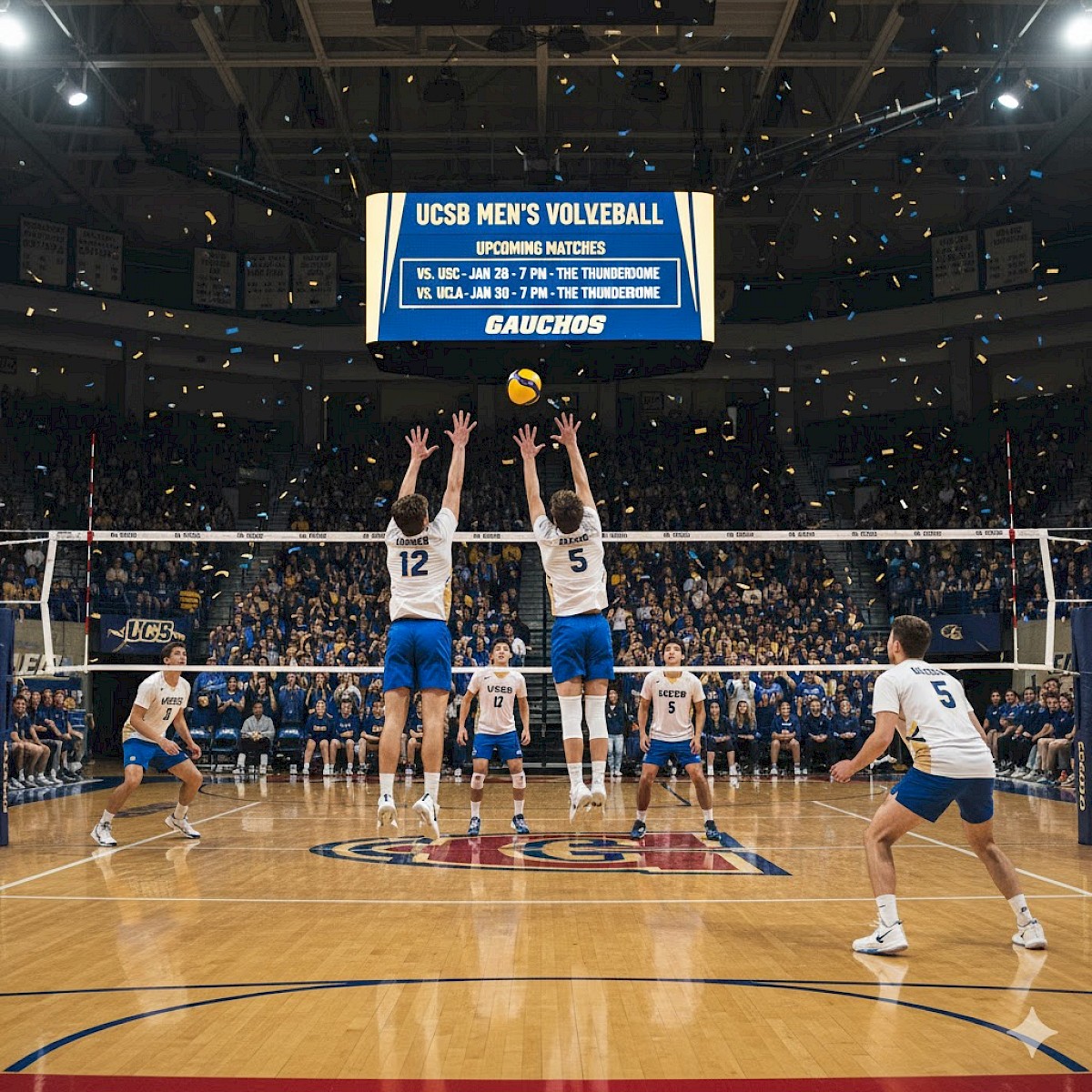 UCSB Men's Volleyball vs Harvard University