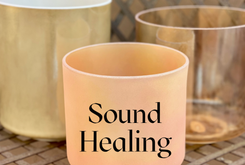 Sound Healing with Crystal Singing Bowls Image