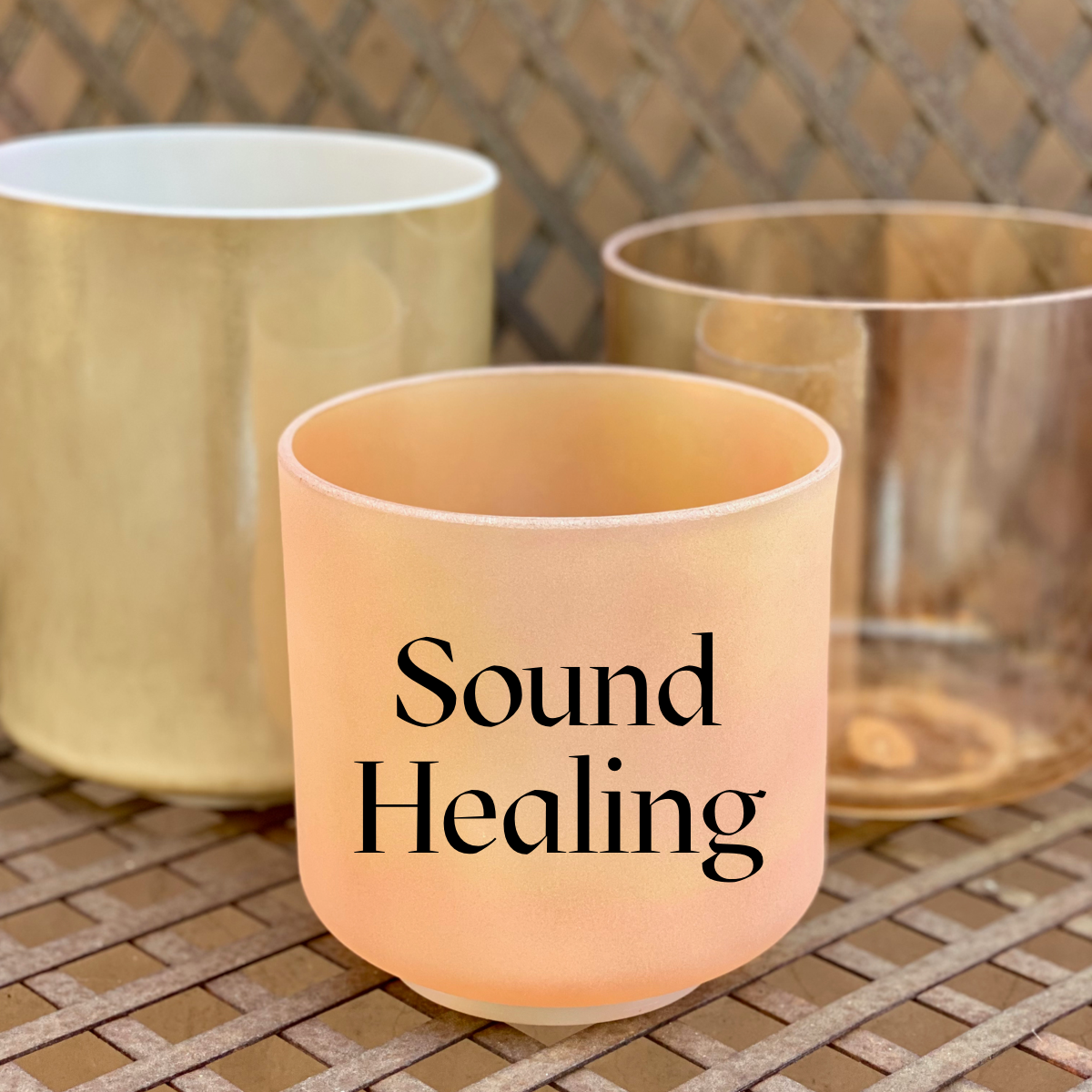 Sound Healing with Crystal Singing Bowls Image