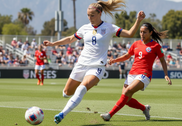 U.S. Women's National Soccer Team vs Chile