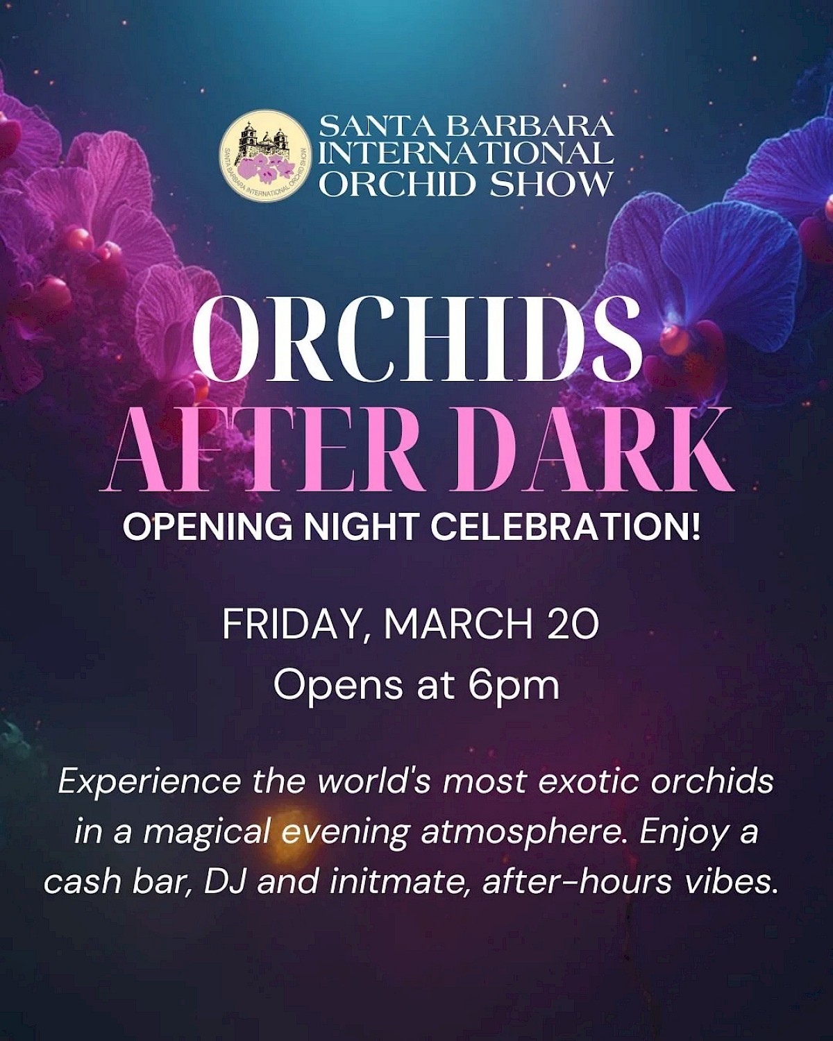 Orchids After Dark