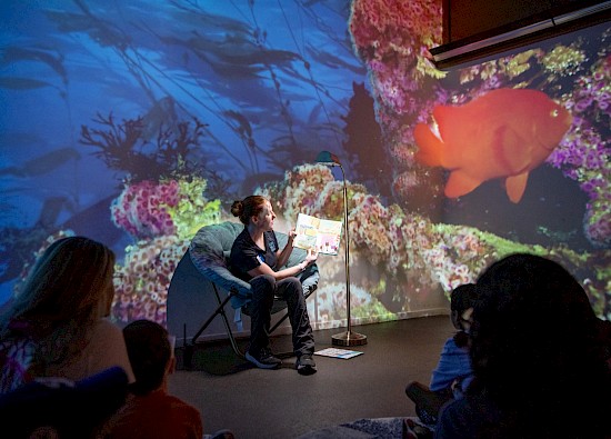 Storytime at the Sea Center