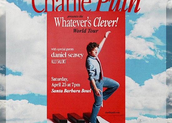 Charlie Puth Whatever's Clever World Tour