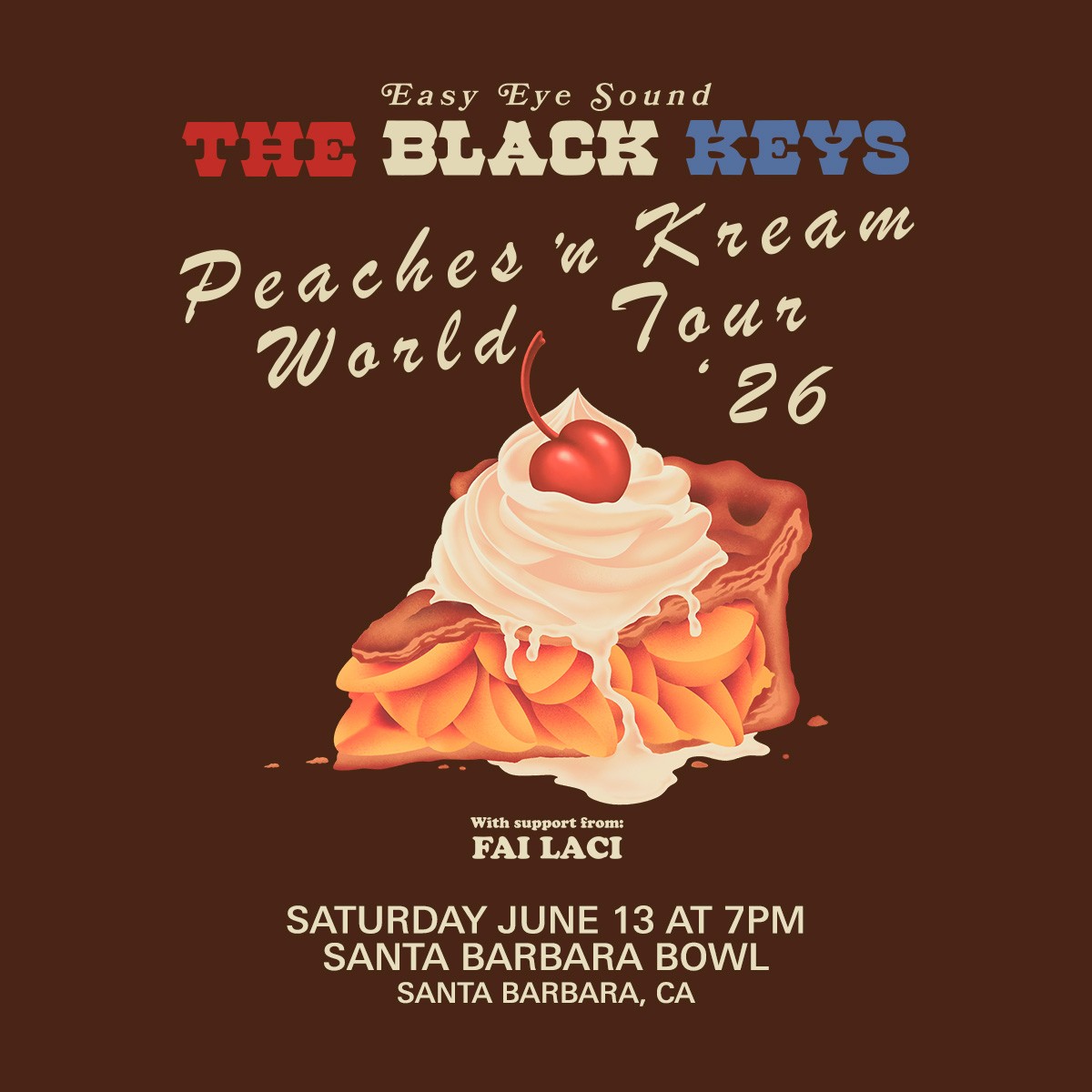 The Black Keys Peaches 'n Kream Tour