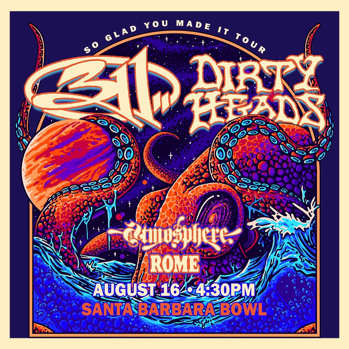 311 & Dirty Heads So Glad You Made It Tour
