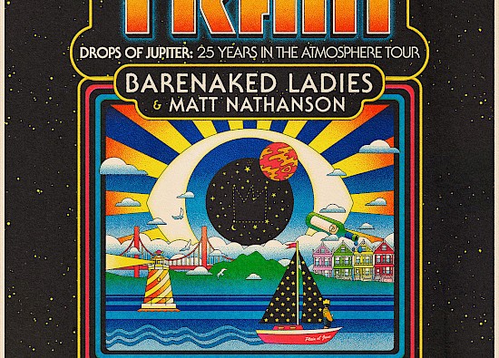 Train Drops of Jupiter: 25 years in the Atmosphere Tour