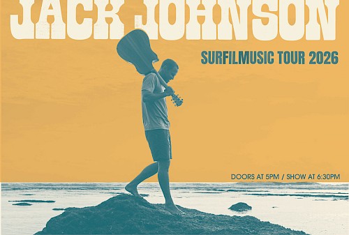 Jack Johnson SURFILMUSIC TOUR 2026