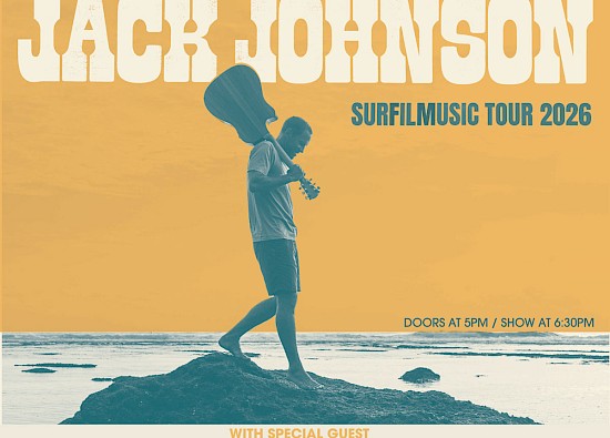 Jack Johnson SURFILMUSIC TOUR 2026