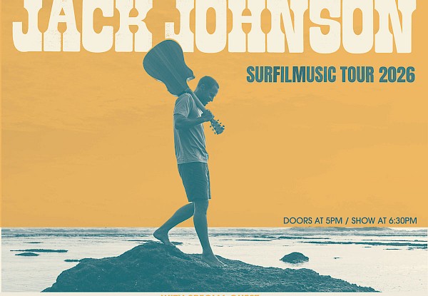 Jack Johnson SURFILMUSIC TOUR 2026